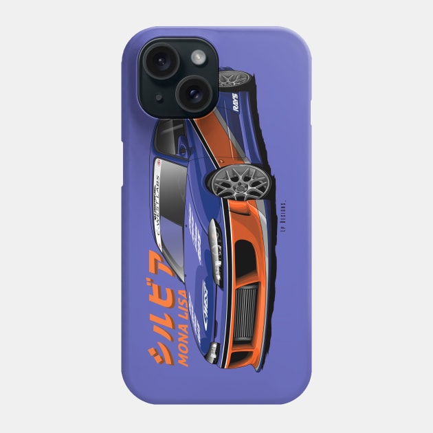 Silvia S15 (Mona Lisa) - The Fast And Furious Phone Case by LpDesigns_