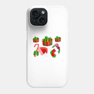 Christmas icons Phone Case