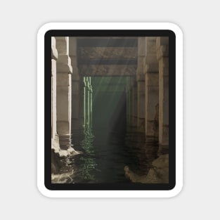 Ancient Water Pillars Magnet