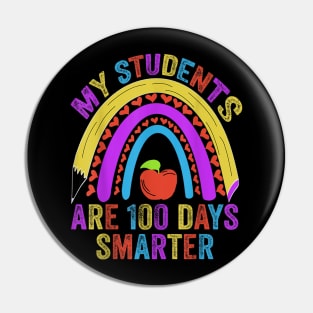 My Students Are 100 Days Smarter 100th Day Of School Pin