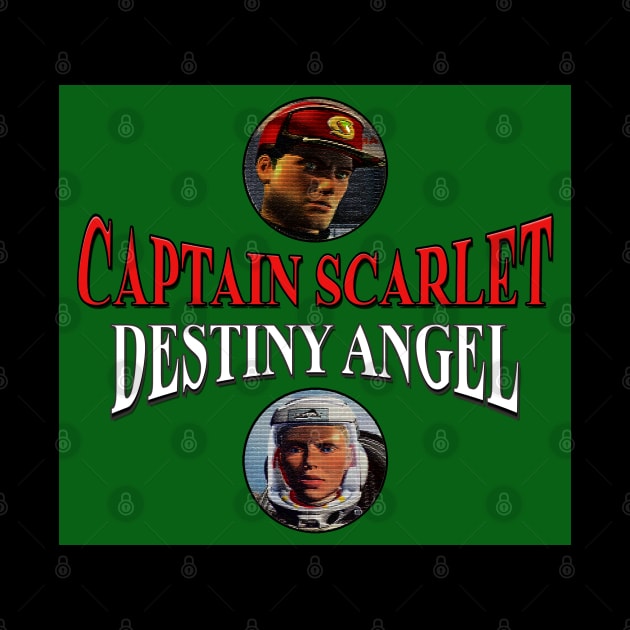 Captain Scarlet & Destiny Angel by The Black Panther