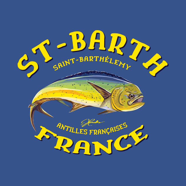 Saint Barth, French Antilles, Mahi-mahi by jcombs