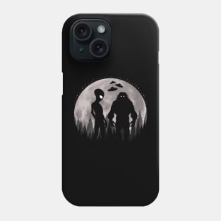 Bigfoot Alien Ufos Phone Case