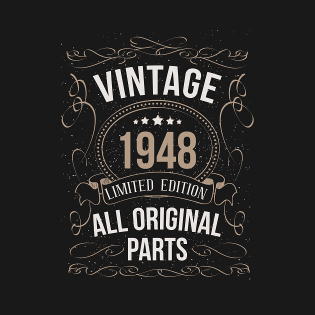 VINTAGE BIRTHDAY GRAPHIC gift Shirt by mo designs 95