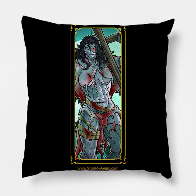 Mary Frankenstein Pillow by Ciel of Studio-Aegis