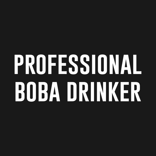 Professional Boba Drinker by produdesign