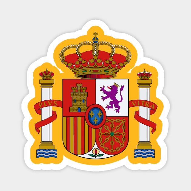 Coat of arms of the Kingdom of Spain Magnet by Royal Tee Store