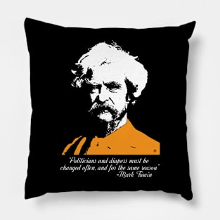 Mark Twain Pillow