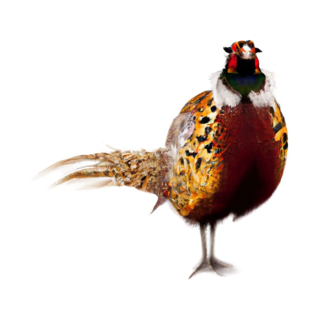 Cute Pheasant Drawing by Play Zoo