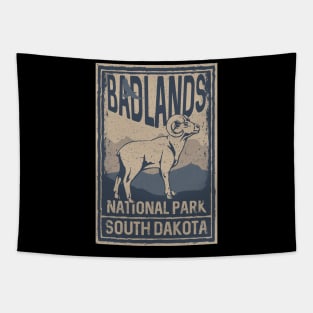 Badlands National Park Bighorn Ram Tapestry