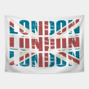 UK Proud - London Vintage Union Jack Tapestry