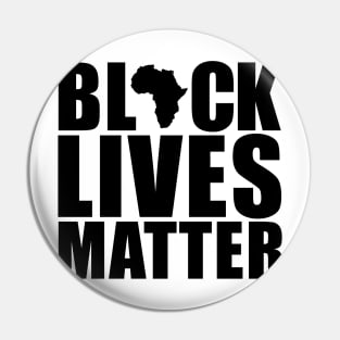 Black Lives Matter | African American | Protest Pin