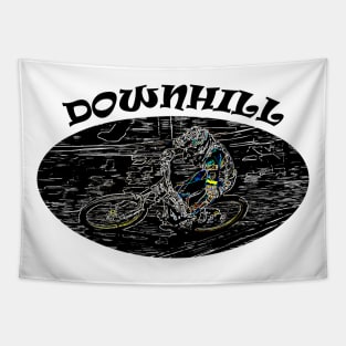 mtb downhill Tapestry