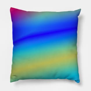 pink blue texture art Pillow