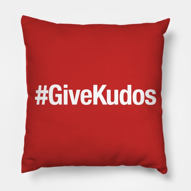 #GiveKudos Pillow by TheAllGoodCompany