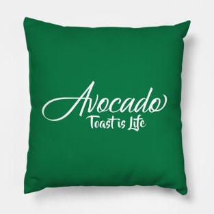 Avocado Toast Pillow