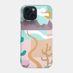 Cactus Mountains Phone Case