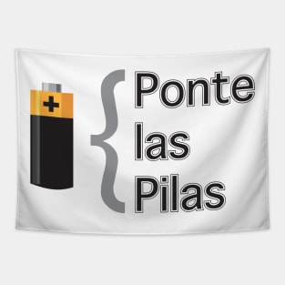 Ponte las Pilas latino design Tapestry