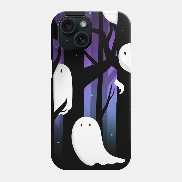 Ghosts in the Forest Phone Case by perdita00