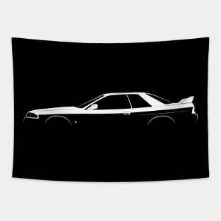 Nissan Skyline GT-R (R32) Silhouette Tapestry