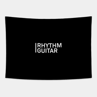 Rhythm Guitar Dark Theme Tapestry