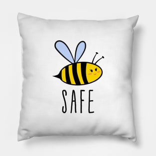 Be safe, cute bee Pillow