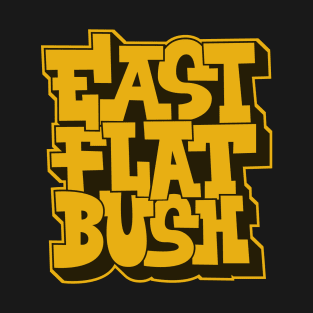 Graffiti Vibes: Unleash the Spirit of East Flatbush T-Shirt