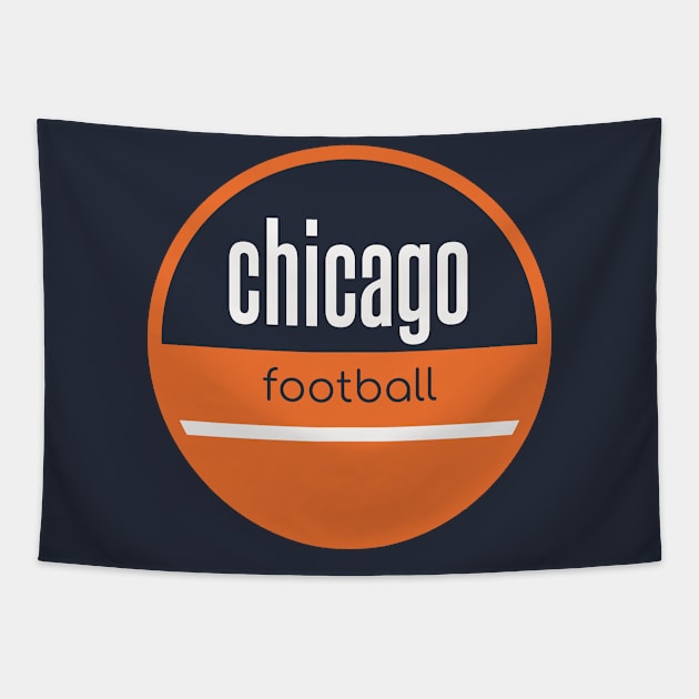 chicago bears football Tapestry by BVHstudio