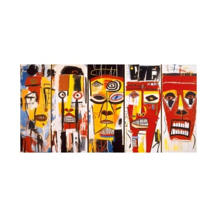 Artists Mugs - Basquiat Masks T-Shirt