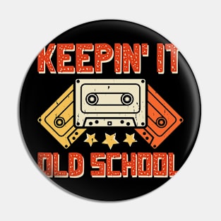 Keeping' It Old school T shirt For Women T-Shirt Pin