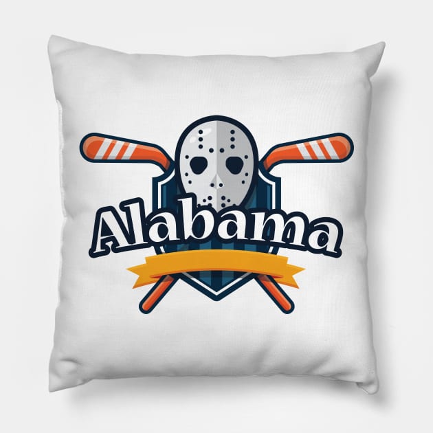 Alabama for Men Women and Kids Pillow by macshoptee