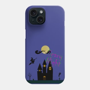 Scary Night Castle Phone Case