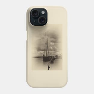 Antique Plate Tall Ship Phone Case