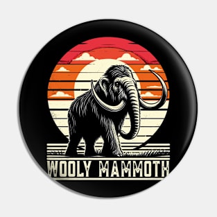 Woolly Mammoth Pin