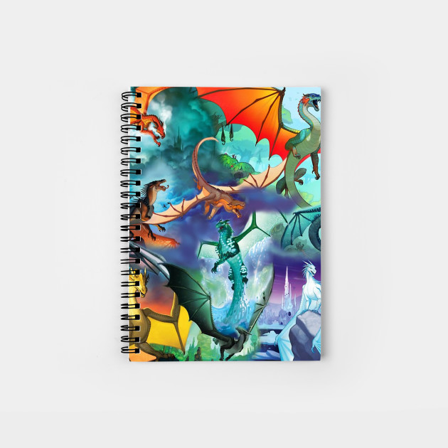 Wings of fire all dragon series - Wings Of Fire - Notebook