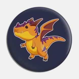 T-Rex Dragon Pin