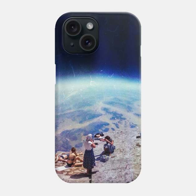 Space bathing Phone Case by DoyDrCreative