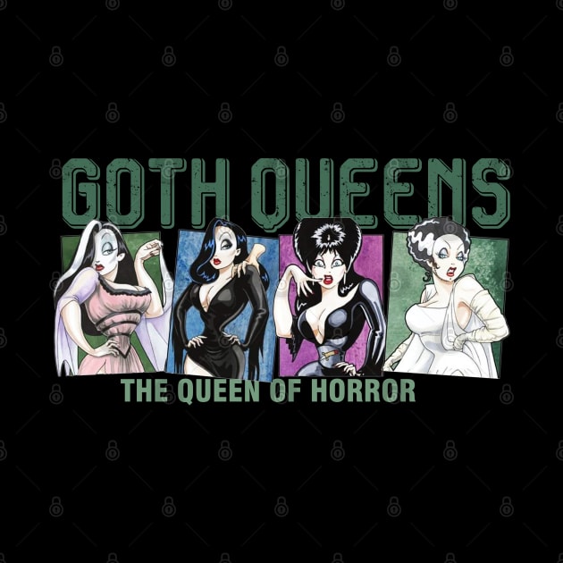 Goth Queens - the queen of horror by nikalassjanovic