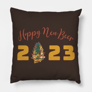 Hoppy New Year (Happy New Year) Pillow