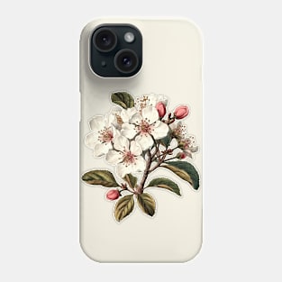 Vintage Cherry Blossom Art Phone Case