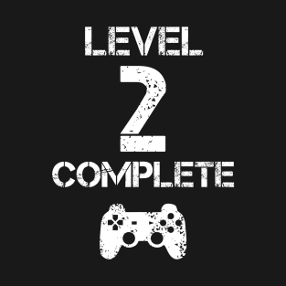 Level 2 Complete T-Shirt - Celebrate 2nd Wedding - Gift T-Shirt