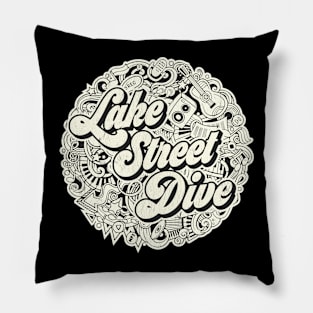 Vintage Circle - Lake Street Dive Pillow