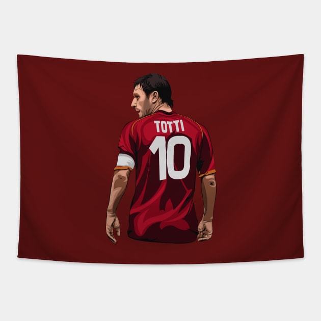 Totti Tapestry by siddick49