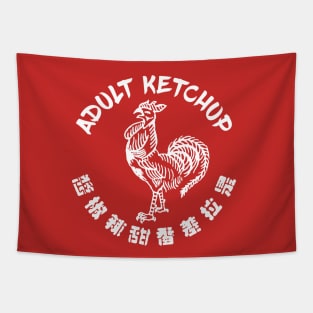 Sriracha - Adult Ketchup Tapestry