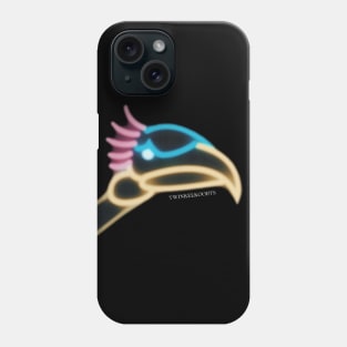 Vogel Rok Neon Art Phone Case