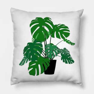 COLOURED SWISS CHEESE PLANT Pillow