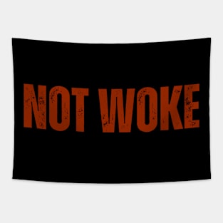 NOT WOKE Tapestry