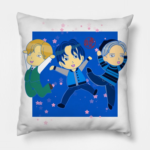 K Pop Pillow by EV Visuals