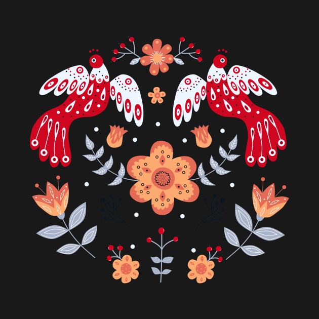 Design Based on Slavic Motifs by Gomqes