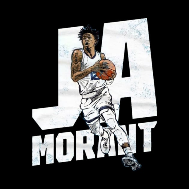 ja morant basketball by mazihaya pix